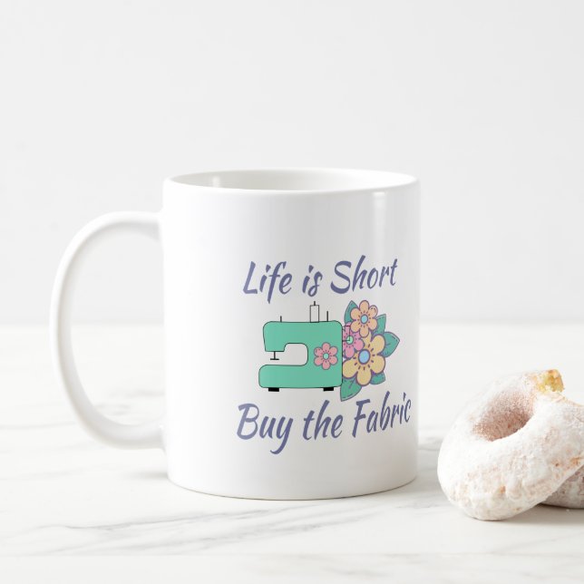 Caneca De Café Comprar, costura, colagem, artesanatos (Com Donut)