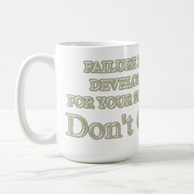 Caneca De Café Comprar Trabalho de arte de "Experiências de falha (Esquerda)