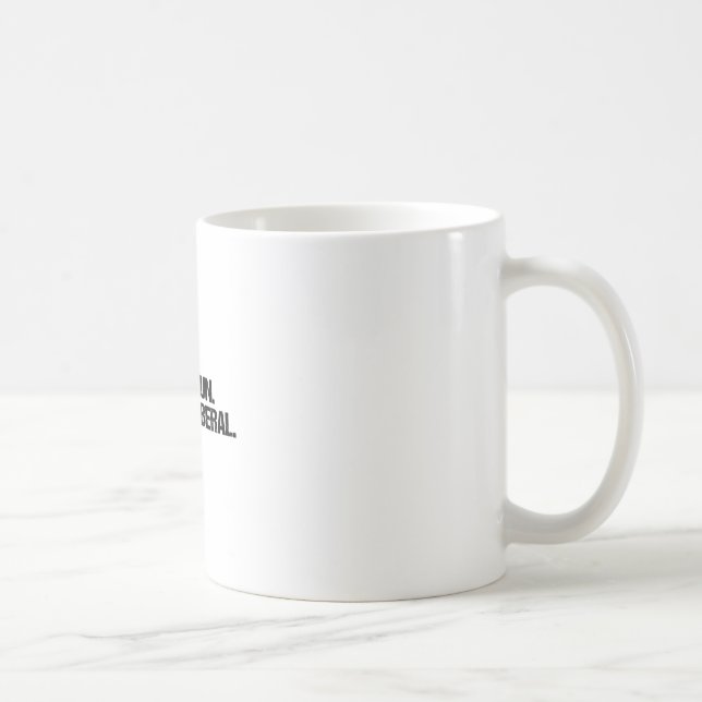 Caneca De Café Comprar Uma Arma Irritar Um Liberal Direitos Da 2ª (Direita)