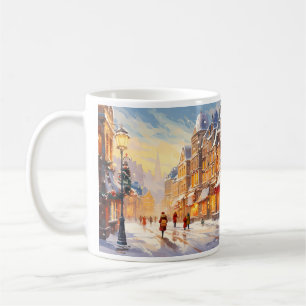 Caneca De Café Compras Mágicas de Natal