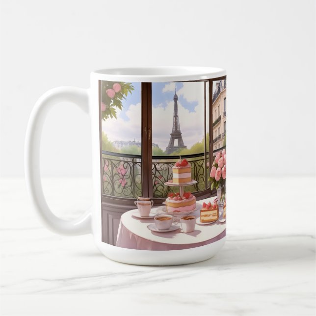 Caneca De Café Compro Café Patisserie Dessert Cake (Esquerda)