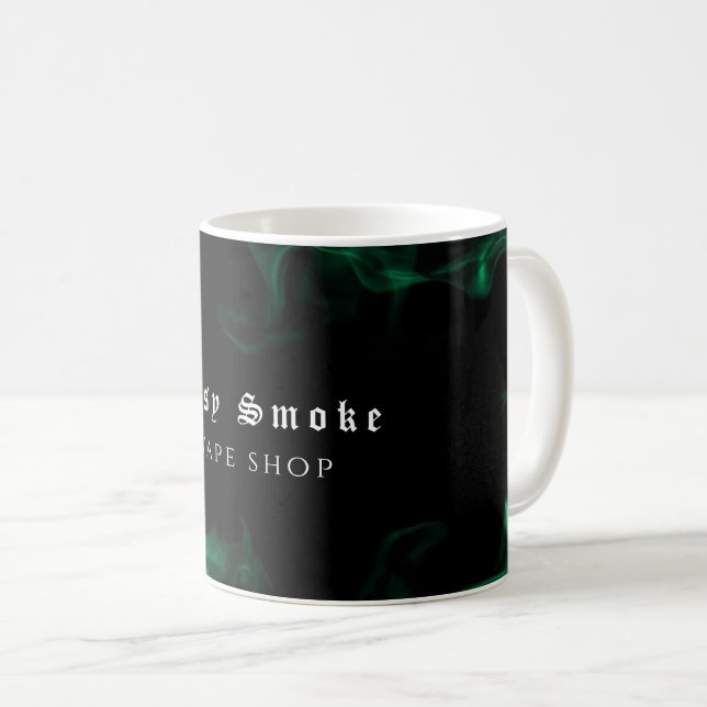 Caneca De Café Compro Vape Green Business (Frente Esquerda)
