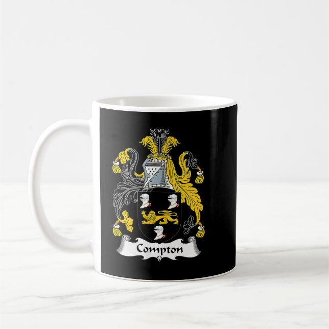Caneca De Café Compton Casaco de Armamento Crest (Esquerda)