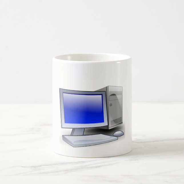 Caneca De Café Computador de mesa (Centro)