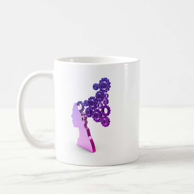 Caneca De Café Comunicação Visual (Esquerda)