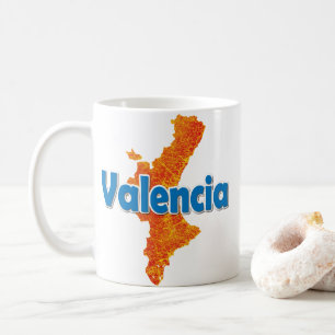 Caneca De Café Comunidade Valenciana