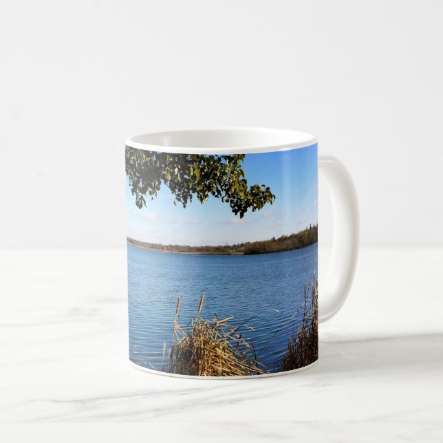 Caneca De Café Comus Lake, Delavan, Wisconsin (Frente Esquerda)