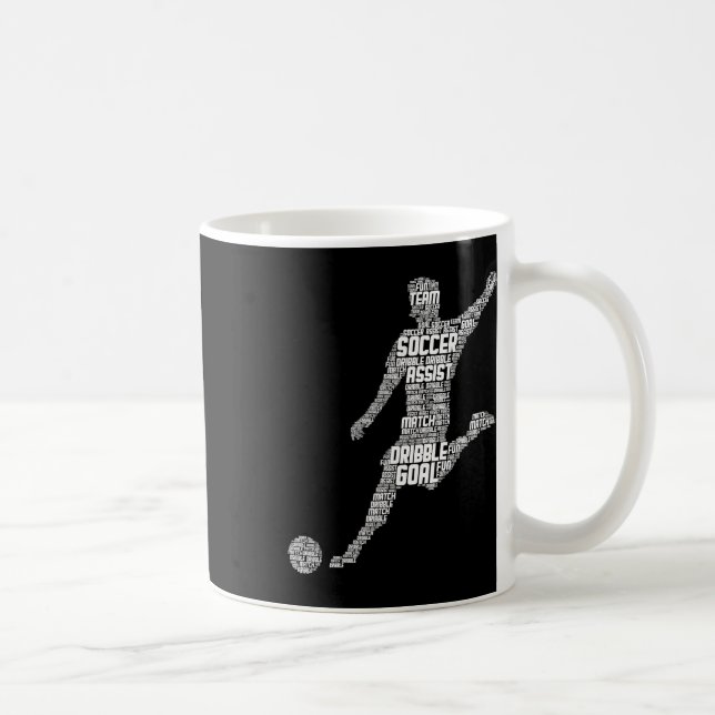 Caneca De Café Concentre-se nos Objetivos de Rede Sucesso Torcedo (Direita)