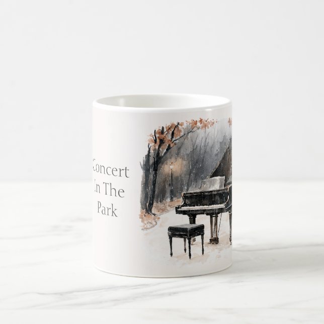 Caneca De Café Concerto de Piano no Parque (Centro)