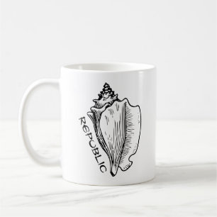 Caneca De Café Conch Republic Coffee Mug