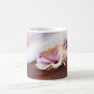 Caneca De Café Conch Shell na praia Mug