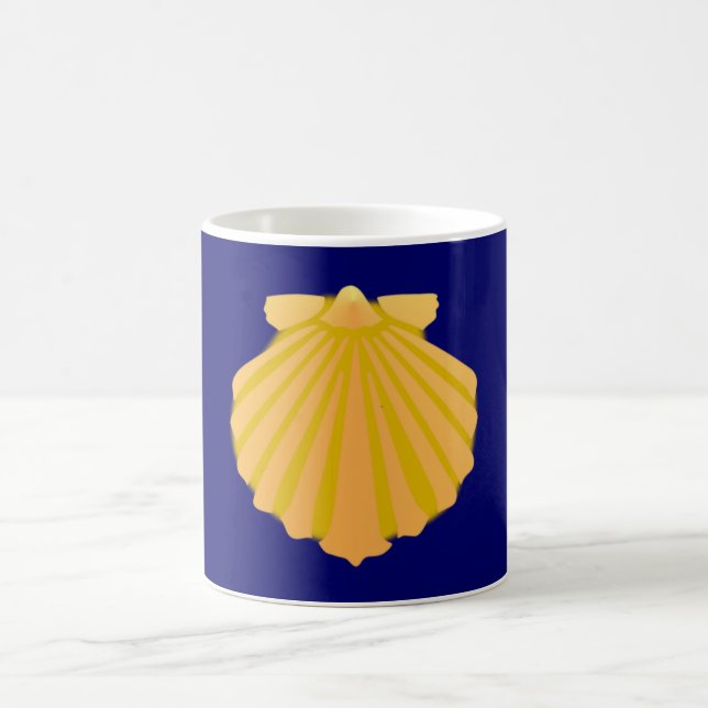 Caneca De Café Concha clam sea Shell (Centro)