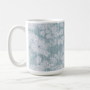 Caneca De Café Condado de Cottage Velvety Blue Daisy
