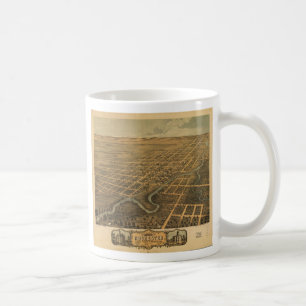 Caneca De Café Condado de Rochester Olmsted (1869)