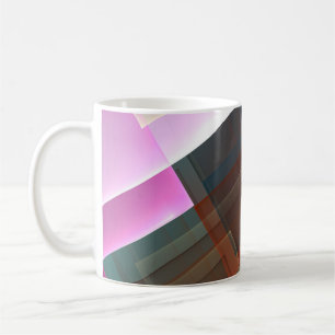 Caneca De Café Condecoração texturizada geométrica