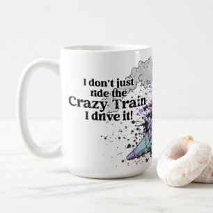 Caneca De Café Conduza o trem maluco