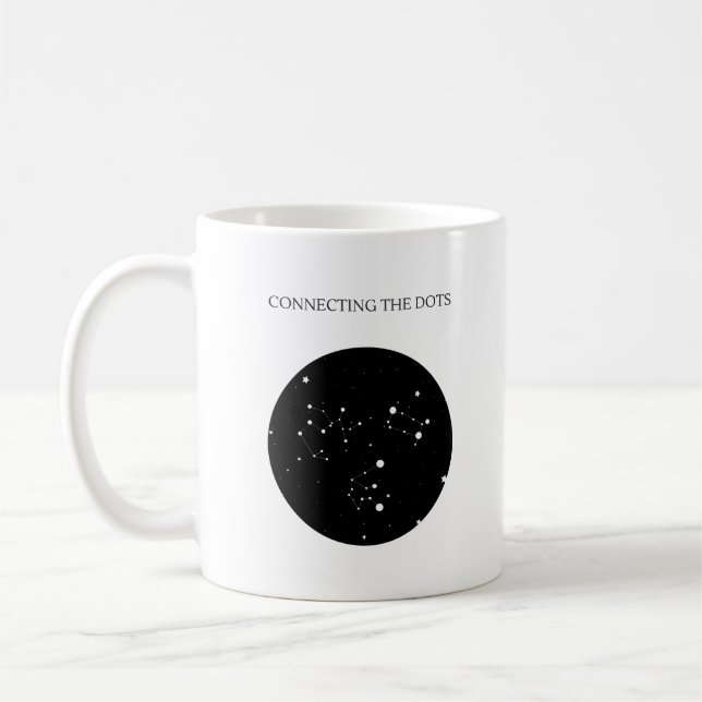 CANECA DE CAFÉ CONECTANDO OS PONTOS (Esquerda)