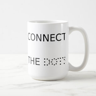 Caneca De Café Conecte os pontos