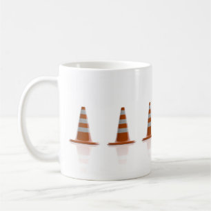 Caneca De Café Cones de trânsito
