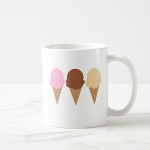 Caneca De Café Cones do sorvete