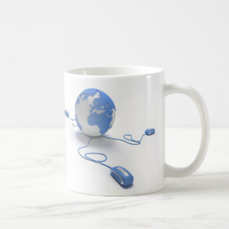 Caneca De Café Conexão do mundo