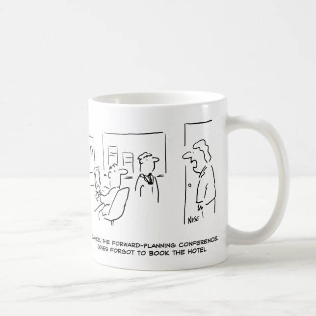 Caneca De Café Conferência de Planejamento de Encaminhamento Canc (Direita)