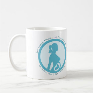 Caneca De Café Conferência Médica Obstetrícia e Ginecologia