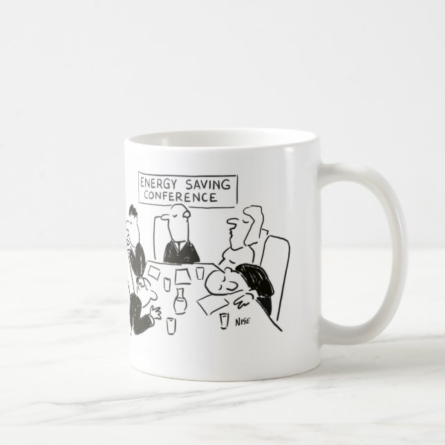Caneca De Café Conferência sobre economia de energia (Direita)