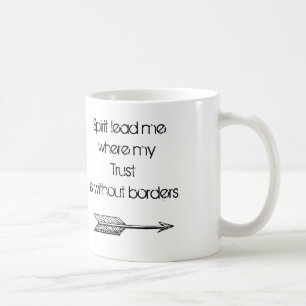 Caneca De Café Confiança sem beiras