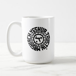Caneca De Café Confiar em Jesus em hebraico