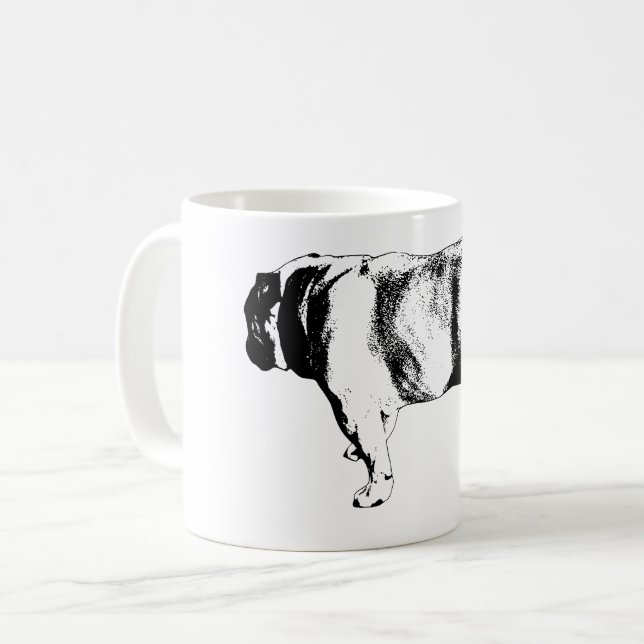 Caneca De Café Confident Stride, Morning Calm (Frente Esquerda)