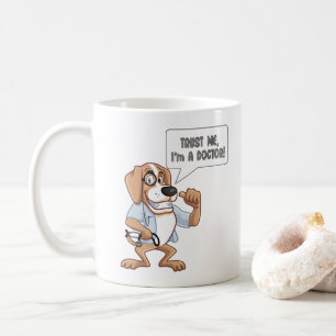 Caneca De Café Confie em mim como um médico