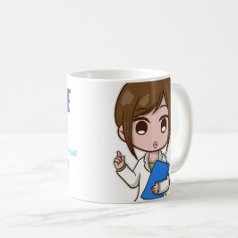 Caneca De Café Confie em mim, sou médico das mulheres.