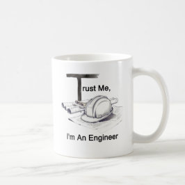 Caneca De Café Confie em Mim Sou um Engenheiro