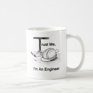 Caneca De Café Confie em Mim Sou um Engenheiro 