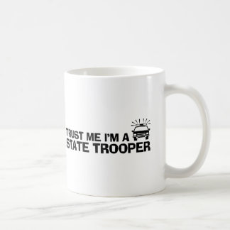 Caneca De Café Confie em mim, sou um policial estatal