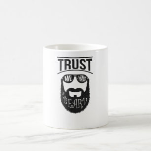 Caneca De Café Confie em mim, tenho barba