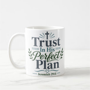 Caneca De Café Confie Em Seu Plano Perfeito Cotações Diárias de F