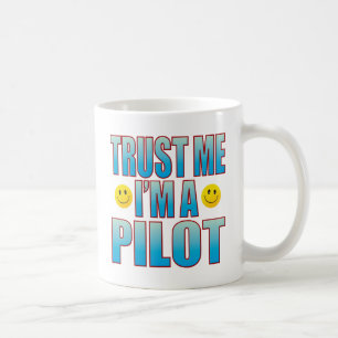 Caneca De Café Confie-me a vida piloto B