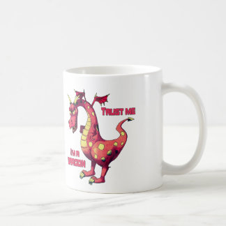 Caneca De Café Confie-me dragão