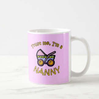Caneca De Café Confie-me Im produtos de um baby-sitter