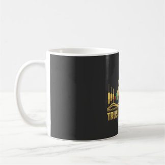 Caneca De Café Confie na Tendência – Camiseta de Mentalidade para