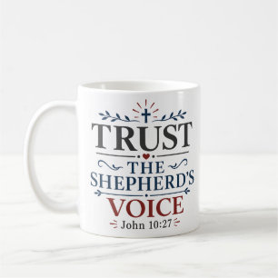 Caneca De Café Confie Na Voz Dos Pastores Fé Baseada Na Escritura