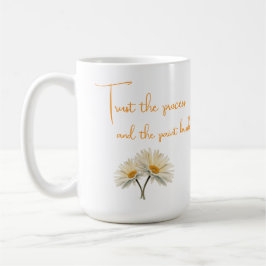 Caneca De Café Confie no processo e no pincel