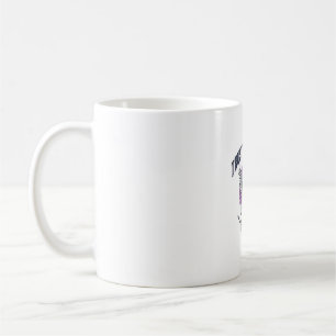 Caneca De Café Confie no Senhor Design de Camiseta Cristã Pombo (