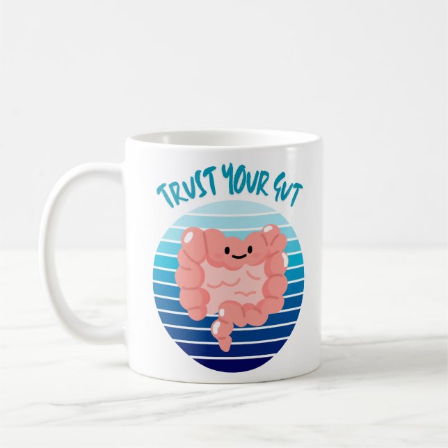Caneca De Café Confie no seu esquadrão Gastro (Esquerda)