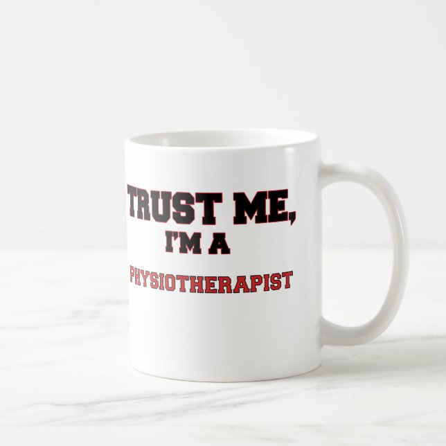 Caneca De Café Confie que eu mim é meu fisioterapeuta (Direita)