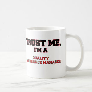 Caneca De Café Confie que eu mim é meu gerente da segurança de