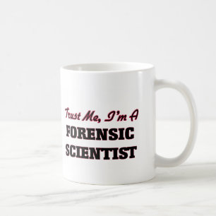 Caneca De Café Confie que eu mim é um cientista judicial