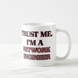 Caneca De Café Confie que eu mim é UM ENGENHEIRO da REDE